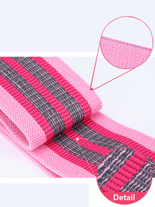 Bande de Résistance Fitness pour Fessiers, Élastique en Tissu, Extenseur en Caoutchouc, Idéal pour l'Exercice à Domicile et l'Équipement Sportif - Product Image 2