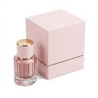 Flacon de parfum en verre noir personnalisé de luxe 50ml 100ml Boîte cadeau magnétique haut de gamme Emballage cosmétique avec logo personnalisé