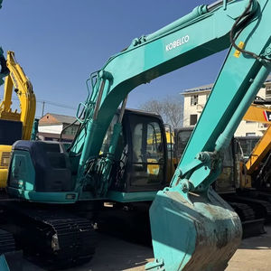 Excavadora Kobelco SK135 usada original de 13.5 toneladas, máquina japonesa de segunda mano, Kobelco 135 en stock, entrega rápida. - Product Image 1