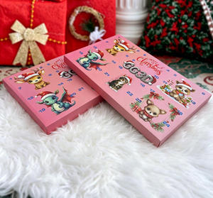 Calendrier de l'Avent de Noël, boîte à surprises vide, calendrier de compte à rebours, boîte cadeau <span class=keywords><strong>surprise</strong></span> avec 24 compartiments numérotés - Product Image 6