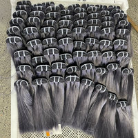 Échantillon gratuit de mèches de cheveux humains 10A non traitées, cuticules alignées, extensions de cheveux vierges brésiliennes, fournisseurs de cheveux de vison