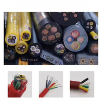 Cable de Silicona Flexible Multifilar de 2, 3, 4 y 5 Hilos, 0.3, 0.5, 0.75, 1, 1.5, 2.5, 4 y 6 mm, con Aislamiento de Gel de Sílice, Resistente a Altas Temperaturas, YGC
