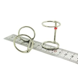 EWANG Factory Direct Sale Silver Metal 2 Ring <b>Binder</b> for Decorating Desk Calendar - Product Image 1