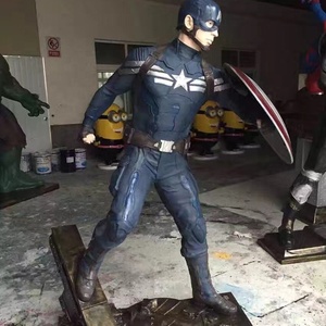 Sculpture de collection Spider-Man en résine de fibre de verre, 200 cm, fabriquée à la main par une usine chinoise OEM professionnelle. - Product Image 3