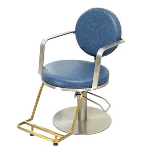 Sillón de Barbería Rojo Simple de Alta Gama con Función de Elevación y Rotación para Salón de Belleza - Product Image 1