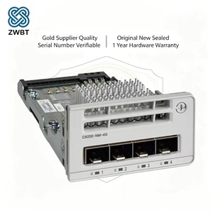 Module réseau Cisco C9200-NM-4G Catalyst 9200, jusqu'à 4 ports SFP 1G, carte d'extension FRU Hot-Swap pour commutateurs <span class=keywords><strong>C9200L</strong></span> - Product Image 2
