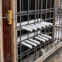 Tuyau PVC robuste Sch 40 pour le drainage des fondations et les projets de construction résidentielle