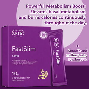 OKTW FastSlim Café Supresor del Apetito, Quemador de Grasa, Adelgazante, Acelerador del Metabolismo, Suplemento Dietético OEM - Product Image 3