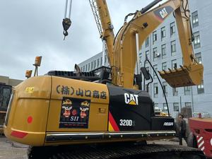 Excavadora mediana CAT 320D2 usada, original de Japón, excavadora Caterpillar en buen estado para trabajos de movimiento de tierras y construcción. - Product Image 6