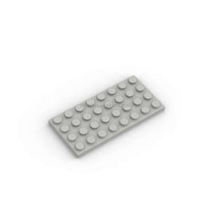 Placa n. ° 3035, 4x8 tachuelas, placa de ladrillos de construcción clásica, accesorios de plástico DIY, bloques de construcción de montaje a granel - Product Image 6