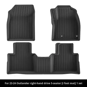 Karpet Lantai TPE Custom Fit Tebal 10mm Rego Set Lengkap Garansi 1 Tahun untuk Mitsubishi Outlander RHD 2023-2024 Karpet Bagasi Semua Cuaca - Product Image 5