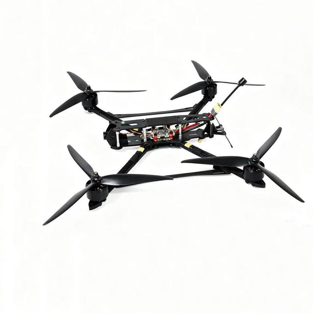 10 Inch Logistics FPV Delivery Drone UAV Quadcopter 5KG Payload Fast Flight Heavy Cargo Transport Traffic Emergency Delivery