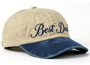 Casquettes de papa pour la fête des pères, casquette de baseball brodée, cadeau pour les nouveaux parents, pour les couples, casquette en coton lavé, ajustable en différentes tailles - Product Image 3