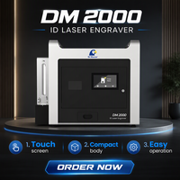 Printer Kartu Grafir Laser Kompak 300pcs Output Chip Encoding CLI Kartu PC Personalisasi Penuh untuk Penerbitan Kartu ID yang Aman