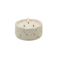 Bougie LED à la cire de paraffine à piles LANGSHENG avec effet de flamme 3D pour la décoration de la maison