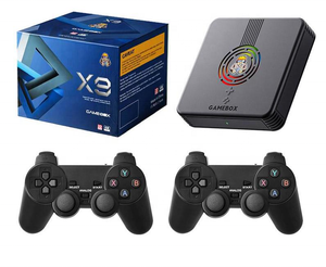 X9 Video Game Box 10000 + Juegos gratis 60 simuladores Resolución 4K Controladores inalámbricos duales 64GB 256GB Memoria Amlogic S905 X3 CPU - Product Image 6