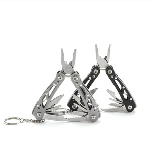 Pequeños alicates multiherramienta Mini alicates portátiles de bolsillo con cuchillo EDC Gadgets para exteriores - Product Image 1