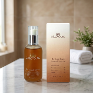 Suero Facial Celloyoung Bio Secret 30ml con Ácido Hialurónico, Hidratante, Reafirmante, Iluminador y Antienvejecimiento, con Oro - Product Image 3