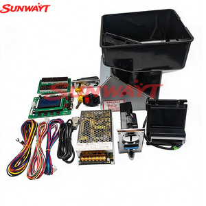 ชุดอุปกรณ์ DIY สำหรับเครื่องแลกเหรียญแบบบริการตนเอง พร้อมจอ LCD เมนบอร์ด ตัวรับเหรียญหลายชนิด เครื่องตรวจสอบธนบัตร เครื่องแลกธนบัตรเป็นเหรียญ - Product Image 6
