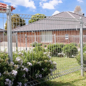 Clôture de paysage/clôture en fil rigide plie les <span class=keywords><strong>panneaux</strong></span> supérieurs BRC Clôture/clôture BRC Barrière discrète Roll Top Weld Wire Mesh Clôture - Product Image 4