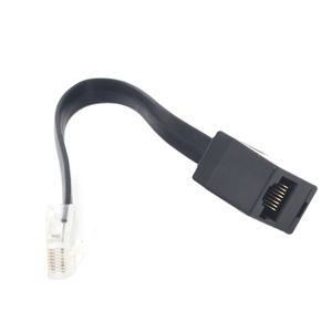 Câble adaptateur RJ45 vers <span class=keywords><strong>R45</strong></span> 8p8c, adaptateur mâle vers femelle, câble convertisseur de câble réseau - Product Image 1