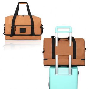Échantillon Gratuit - Sac de Voyage Personnalisé BSCI, Sac de Sport, Sac de Nuit avec Compartiment à Chaussures, Sacs de Voyage pour le Week-end - Product Image 4