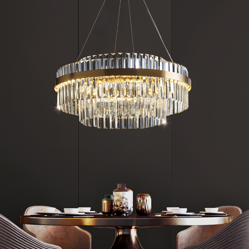 2022 New Patented Design Smart Bedroom Living Room Gold Luxury Crystal Modern Led Chandeliers & Pendant Lights