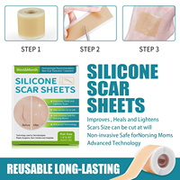 Chirurgie élimination des cicatrices Silicone Gel Patch traitement bande efficace acné traumatisme brûlure cicatrice thérapie feuille outils de réparation de la peau