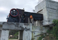 Ligne de production de sable de pierre de rivière à haute efficacité 80-100 TPH, installation complète de concassage d'agrégats avec concasseur VSI