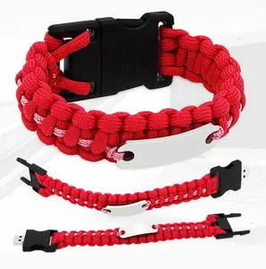 AiAude Creative Custom Usb Bracelet Wristband With Customized Logo Usb Flash Drive trendy gadgets
