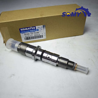 Inyector de Combustible de Alta Resistencia 6745-12-3100 Compatible con Komatsu PC350HD PC300HD SAA6D114E, Repuestos para Motor de Excavadora