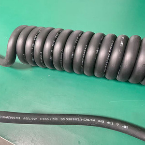 <span class=keywords><strong>Cable</strong></span> espiral de resorte 3/5/7/10/15m metros 12/16/19/21/26 núcleos <span class=keywords><strong>Cable</strong></span> de goma - Product Image 2