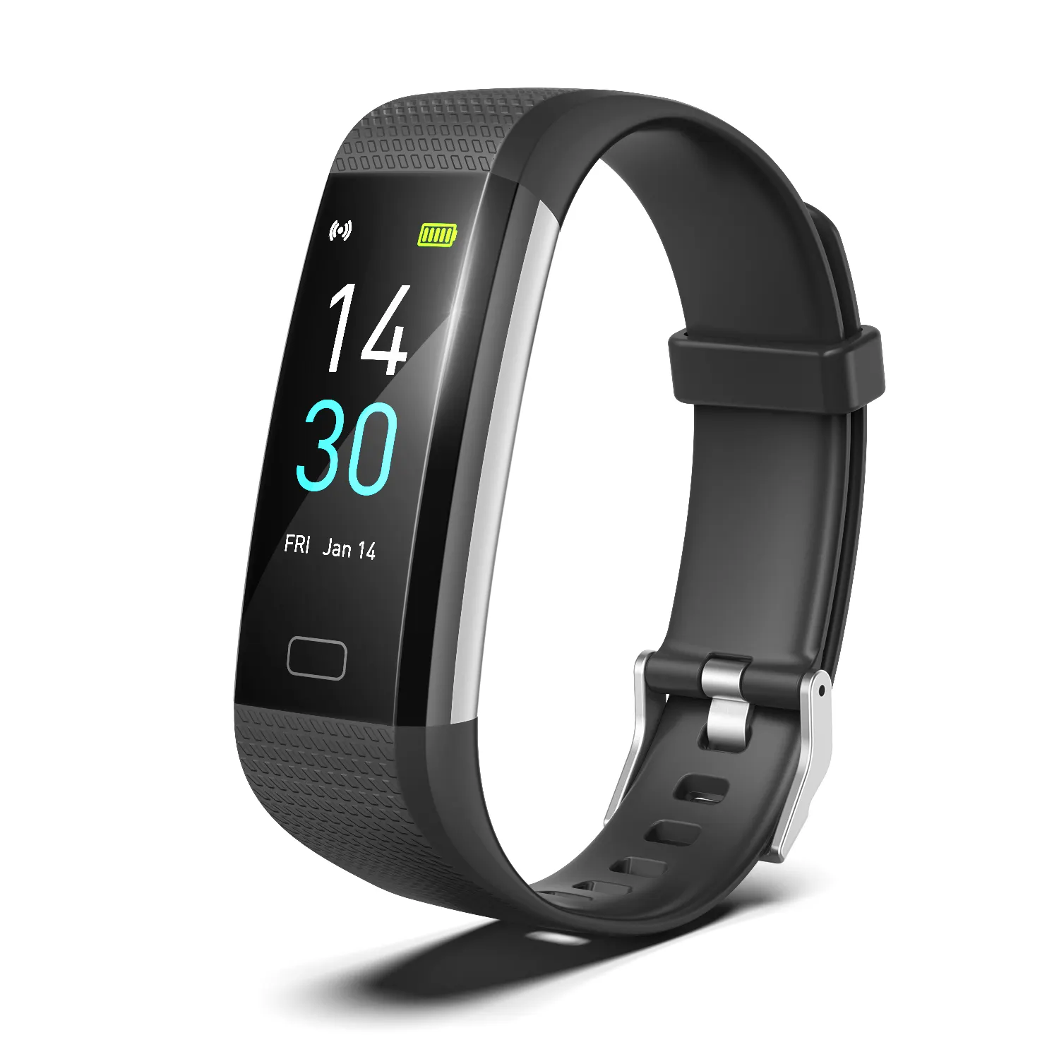 सीई ROHS t500 निविड़ अंधकार आईपी 68 फिट बिट स्मार्ट घड़ी बैंड fitnesstracker