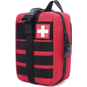 Estuche de Primeros Auxilios EMT, Ligero, Portátil, con Sistema Molle, Impermeable, de Poliéster Rígido, Bolsa Médica Desmontable - Product Image 1