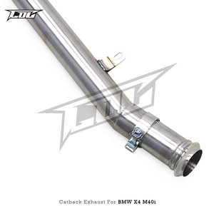 Boska <span class=keywords><strong>Échappement</strong></span> Catback Valvetronic pour BMW X3/X4 M40i 3.0T 2018-2025 Silencieux en acier inoxydable - Product Image 2