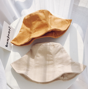 Hot Sell Color Custom 55%Linen 45%Cotton Fashion Unisex <strong>Navy</strong> Blue Fishing Reversible <strong>Bucket</strong> <strong>Hat</strong> - Product Image 3