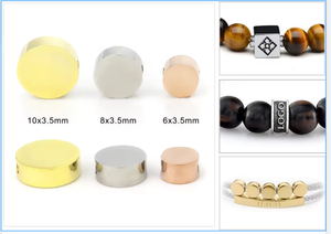 ACEWORKS Durable Stainless Steel Tube <b>Spacer</b> Beads in Multiple Sizes Perfect for Jewelry Making Custom Designs & DIY Accessories - Product Image 5