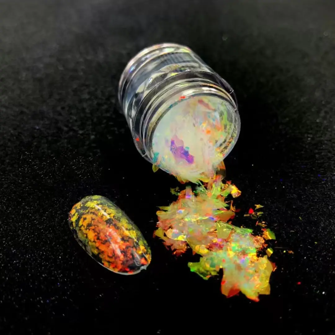 Super Chameleon Flakes Farb verschiebung effekt Flakes Loose Glitter Flakes für Make-up