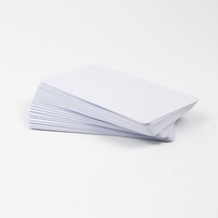 Cartes à puce RFID vierges en PVC 13,56 MHz à prix de gros