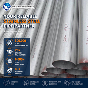 ASTM Standard 304 310S 48.3mm Sch40 Annealed EN 10216-5 Stainless Steel Pipe of Processing Equipment - Product Image 1