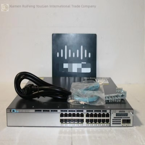 Ws-c3750x-24p-wbrs C3kx-sm-10g พร้อมระบบไฟฟ้าคู่ รับประกัน 1 ปี ของแท้ใหม่ พร้อมส่ง ระบบอัตโนมัติอุตสาหกรรม แพลตฟอร์มควบคุม PLC สำหรับงานเฉพาะ - Product Image 1