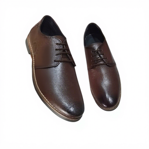 Bottes Chukka en cuir de vache noir pour homme BS INTERNATIONAL, à lacets, légères, logo personnalisable, décontractées, toutes saisons - Product Image 2