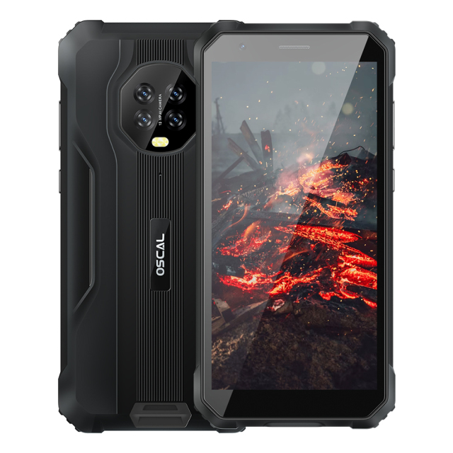 BLACKVIEW OSCAL S60 Pro IP68 Waterproof 5.7 Inch Screen Rugged Phone 4GB+32GB Smartphone 5580mAh Android 11 Mobile Phone NFC