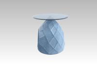 Nouvelle Arrivée - Table Basse Multifonctionnelle Tendance pour Salon, en Verre Trempé FRP, avec Niche pour Chat et Maison pour Animaux de Compagnie
