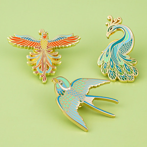 Tùy Chỉnh Huy Hiệu Kim Loại Nhật Bản Văn Hóa <span class=keywords><strong>Kyoto</strong></span> Men Huy Hiệu Từ Men Pin Với Mạnh Mẽ Giữ Từ - Product Image 5