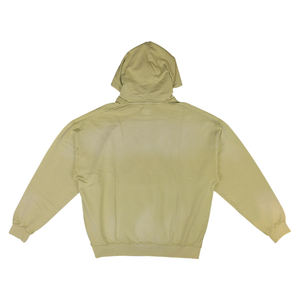 Streetlux-Sudadera con capucha recortada para hombre, de peso pesado, 500GSM, con lavado ácido desteñido al sol, diseño de Jersey personalizado desgastado - Product Image 2