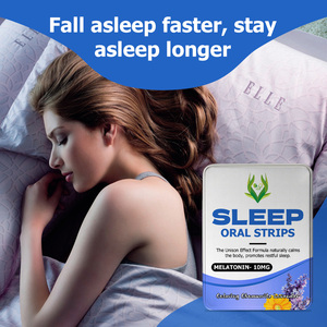 Tiras Orales para Dormir de Marca Privada con Calmante de Manzanilla y Lavanda, con Melatonina para Mejorar la Calidad del Sueño - Product Image 6
