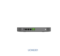 Grandstream UCM6301 - Sistema de Telefonía IP PBX Unificado, 1FXS, 1FXO, 3GE, PoE+, 500 Usuarios, 75 Llamadas Simultáneas, para Pequeñas y Medianas Empresas y Oficinas Empresariales