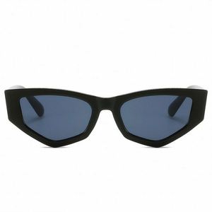 Gafas de Sol Retro de Moda 2022 para Hombre, Negras, Poligonales, con Protección UV400, Gafas de Sol Irregulares de Ojo de Gato para Mujer - Product Image 2