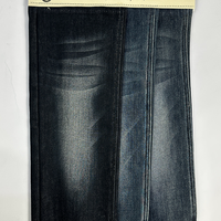 Tissu denim bleu gris 12 oz, 18 % de rétrécissement élevé, mercerisé, effet slub, certifié OEKO-TEX 100, prix usine du denim brut